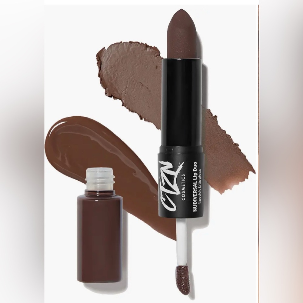 CTZN Cosmetics Shade SINGAPORE Nudiversal Lipstick & Gloss LIP DUO-Classic Black